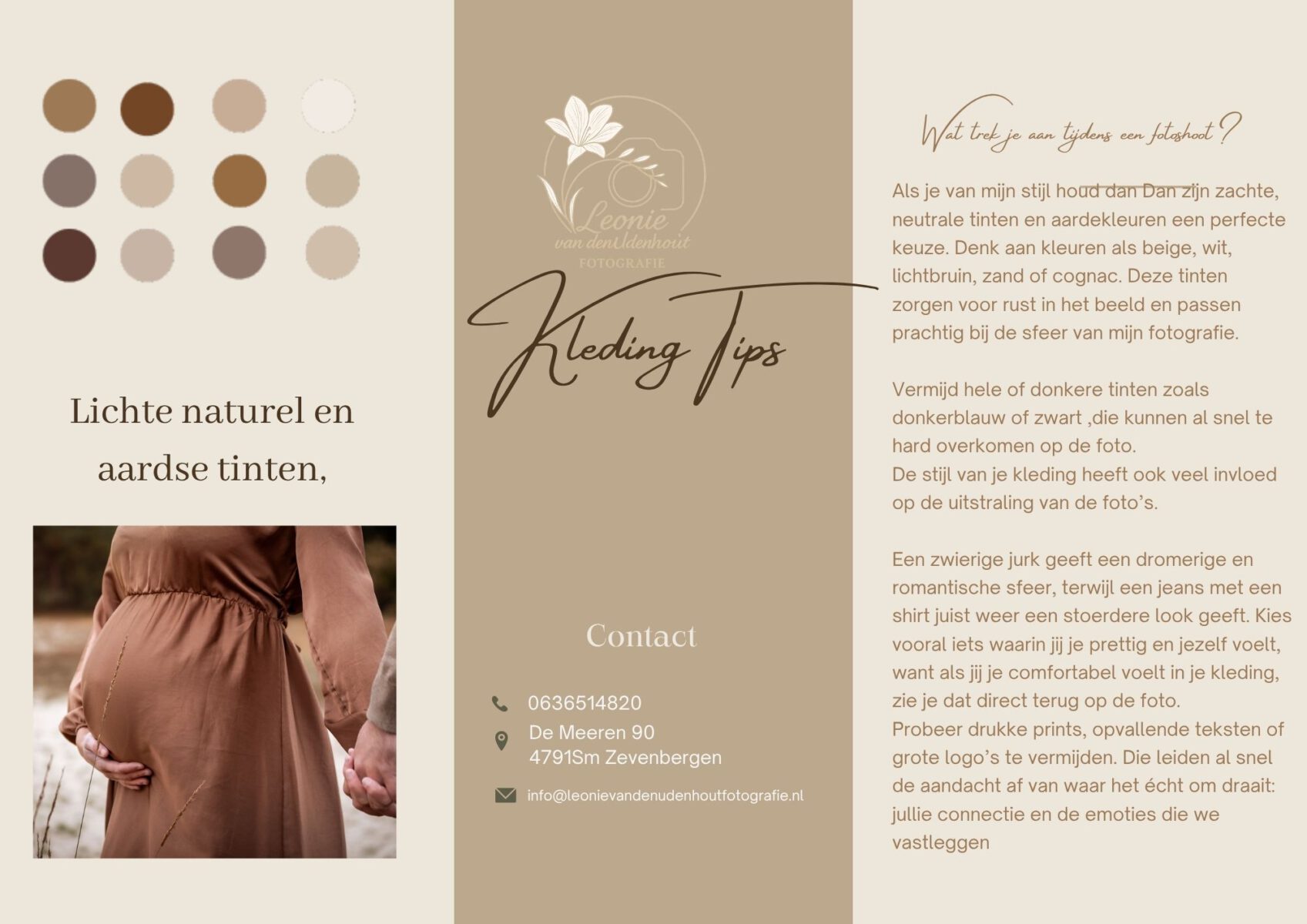 kledingadvies van Leonie van den udenhout Fotografie